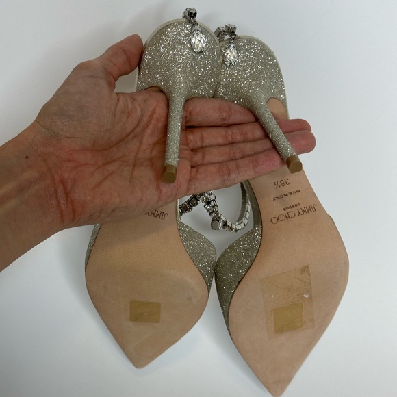 Jimmy Choo Saeda 100 Heels - Picture 3 of 4